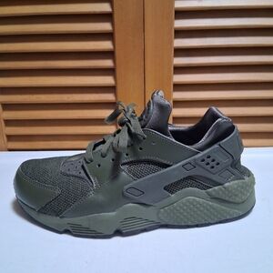 Nike Air Huarache 'Cargo Khaki Black' Men's Sneaker * Size: 9.5 * NWOB